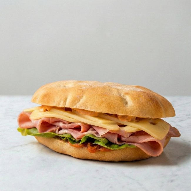 Ciabatta al Prosciutto Cotto & Edamer