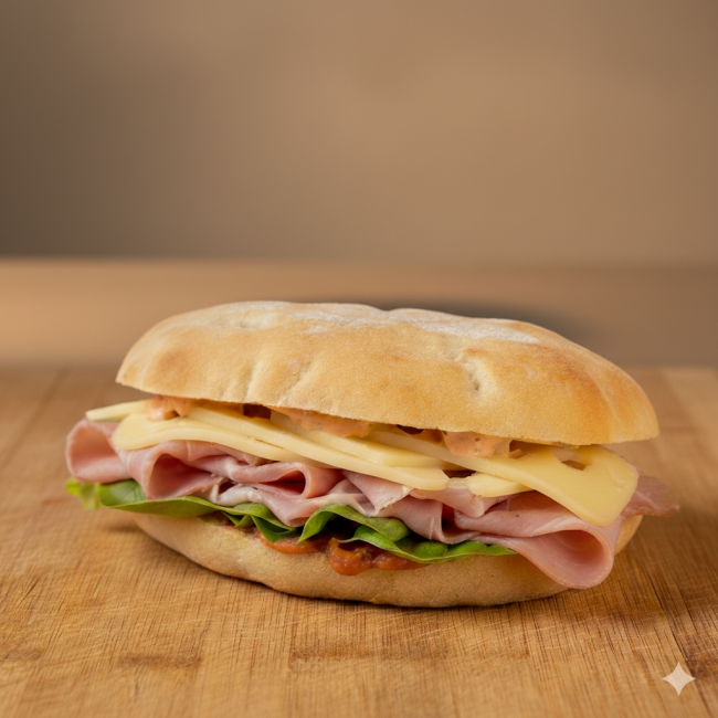 Ciabatta al Prosciutto Cotto & Edamer