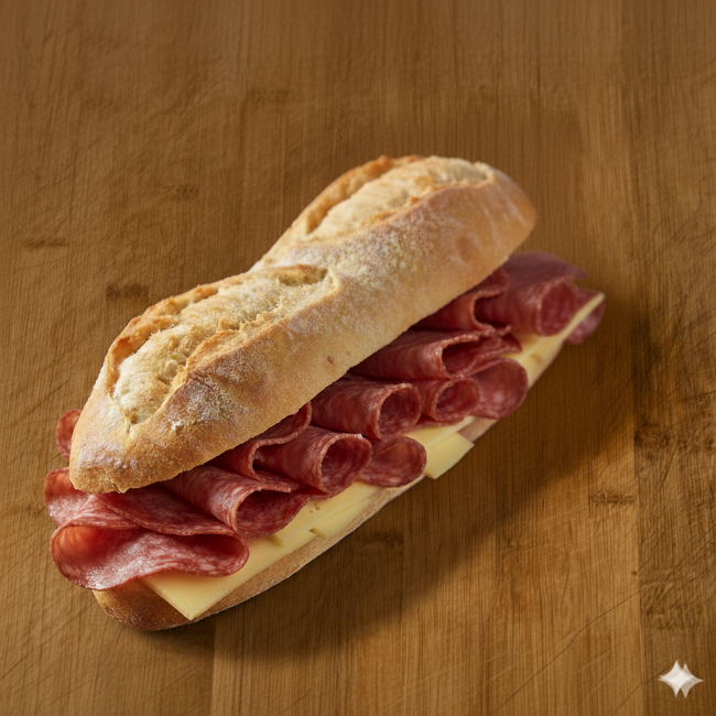 Baghette al Salame Milanese