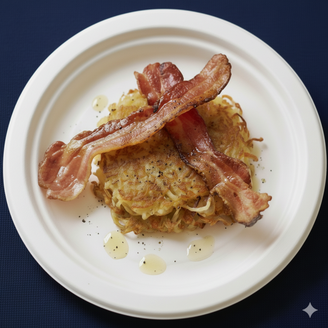Rösti con Pancetta arrostita